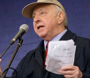 Arthus Scargill addresses Dublin Mayday rally