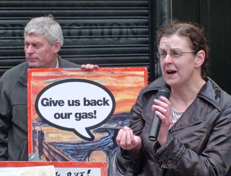 Maggie Heneghan of the SWP