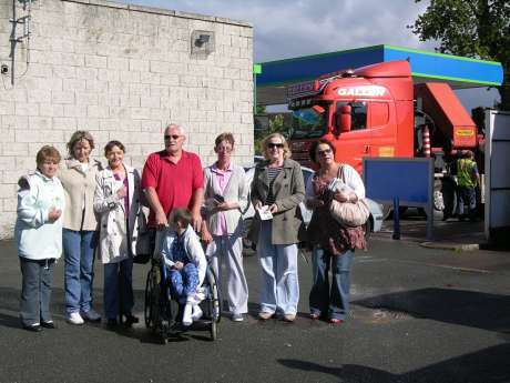 After an afternoon stand-off, residents are jubliant at the outcome. Ruth Copping of Fingal Co. Council (second from right) interruped an afternoon at the seaside with her daughter to support residents.