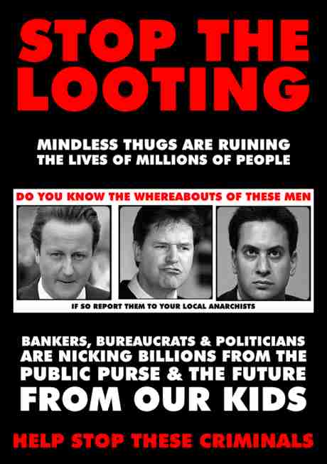 Stop the looting