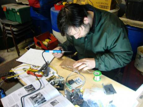 Making the Control board used to protect the batteries