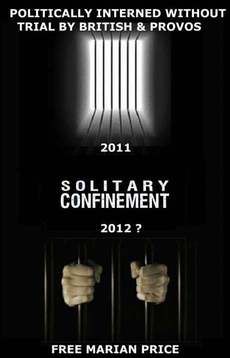 Brit & Provo Political Internment & Solitary Confinement