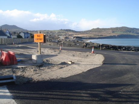 Harbour under tarmac