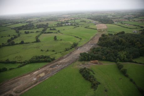 The road seems to curve naturally to the west of the Tara valley. Perhaps it was designed as a touristic interlude. How many NRA projects can boast of such a comparable landscape?