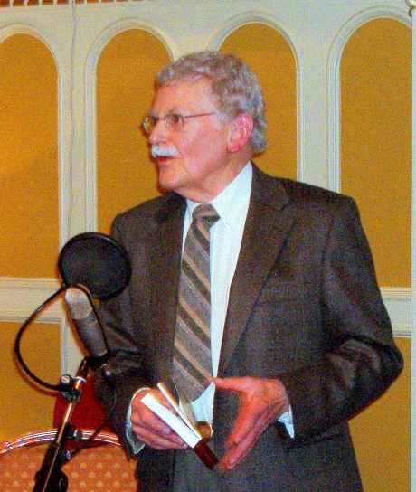 Knute Skinner reading at last years festival