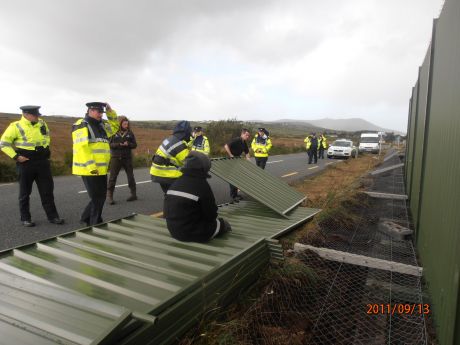 garda doing shells work